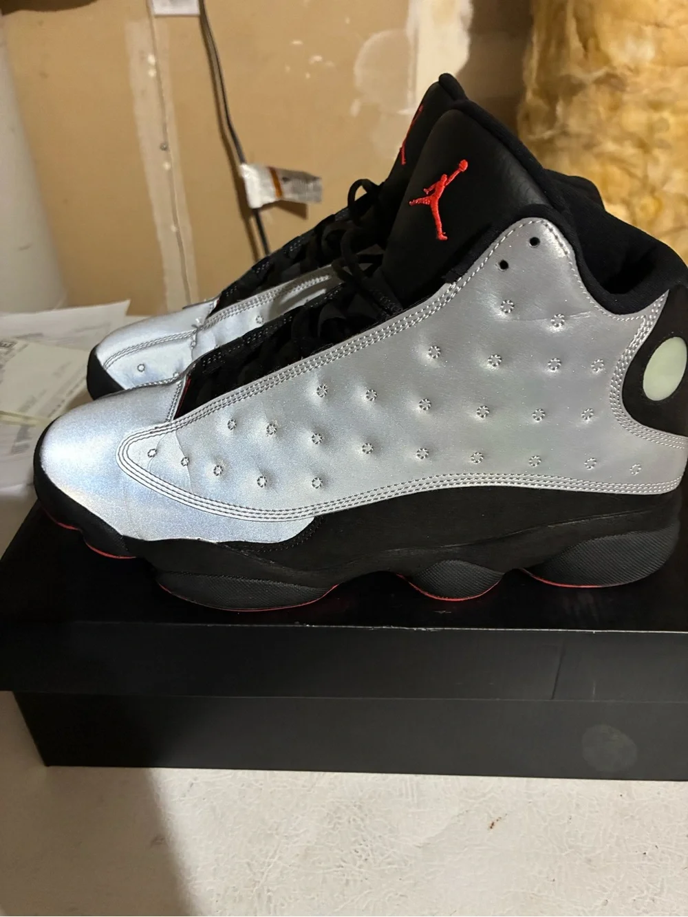 Jordan reflective silver